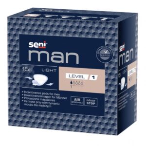 Wkładki urologiczne 15szt Seni Man Level 1 Light dla mężczyzn